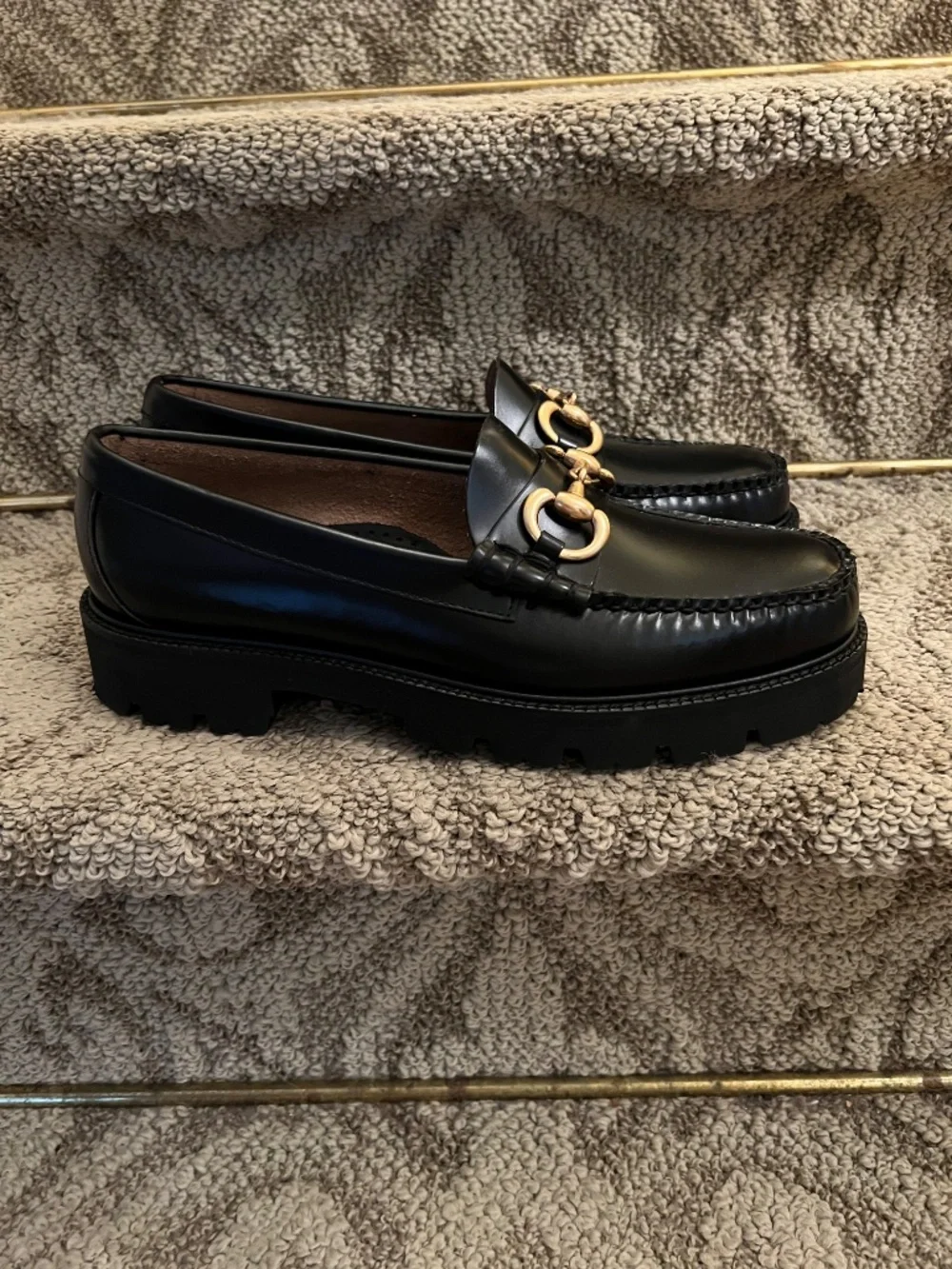 NWOB Men's G.H. Bass Weejuns Lincoln Horsebit Lug Sole Loafers Shoes Size 10.5